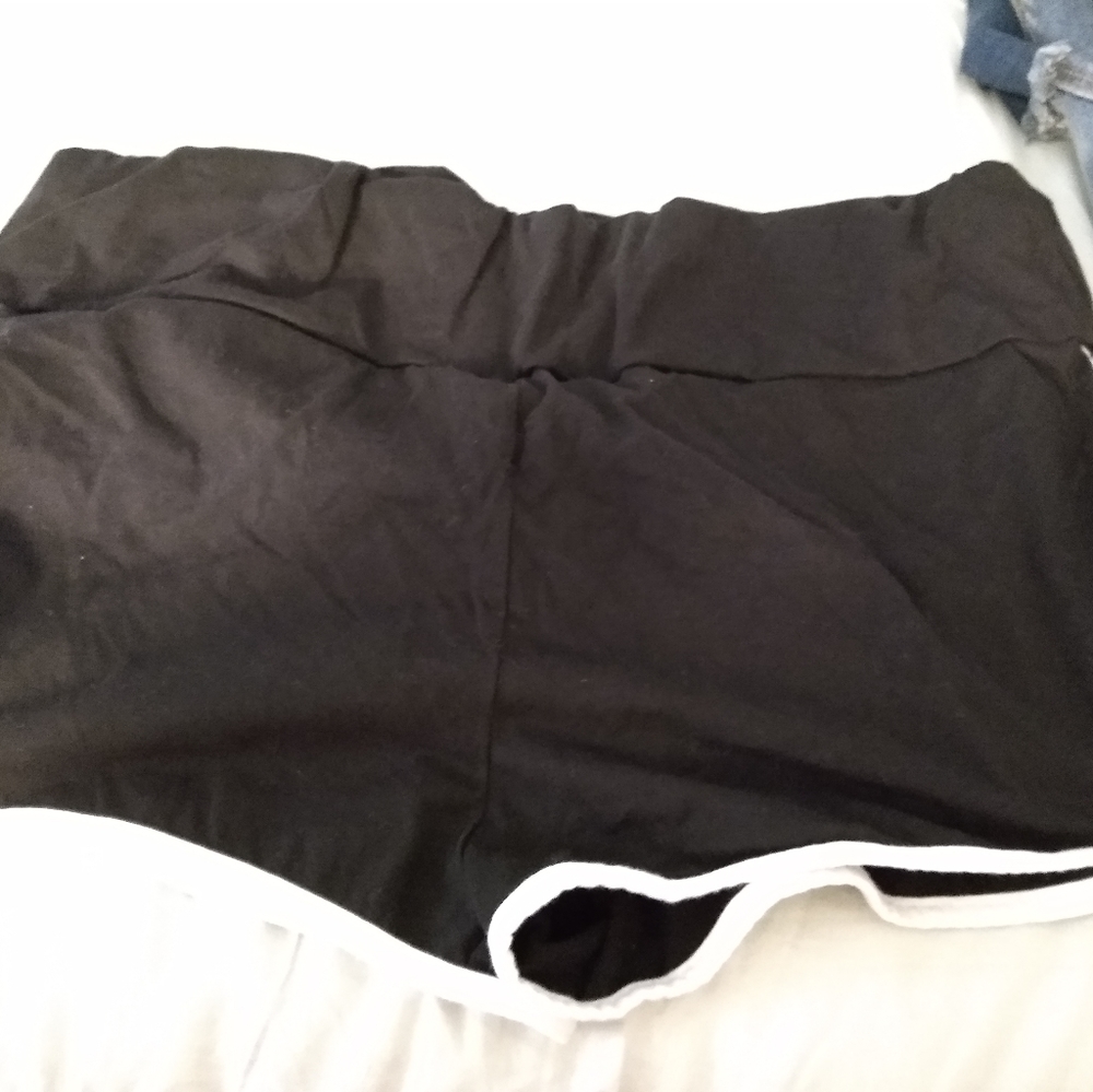 Shein Curve 3XL Black Shorts